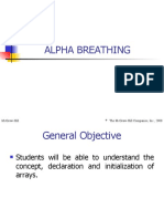 Alpha Breathing: Mcgraw-Hill © The Mcgraw-Hill Companies, Inc., 2000