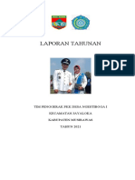 Cover LAPORAN TAHUNAN 2021