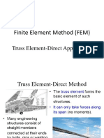 4 Truss Element-Direct Approach