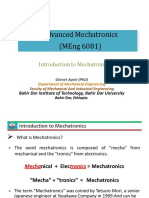 Lecture01-Advanced Mechatronics