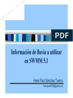 03 - Lluvia en SWMM 5