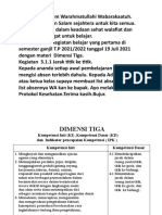 Dimensi Tiga Jarak Antar Titik