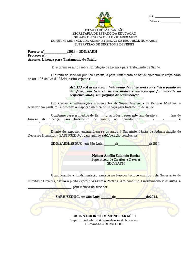 MANUAL DO MÓDULO DE RH  Superintendência Estadual de