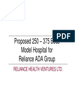 250 375 Bed Model Hospital