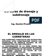 Drenaje en carreteras: importancia y estructuras de drenaje