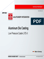Aluminum Die Casting: Low Pressure Caster LPD-II