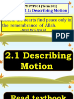 2.1 Describing Motion (Press Read-Only To Open)