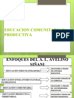 Educacion Comunitaria Y Productiva