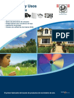 Residential Product and Application Brochure Spanish