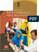 Rogi Kalyan Samities in Public Health Facilities