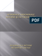 Curs 17 Hemoragii Abdominale