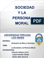 La Sociedad YLA Persona Moral