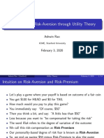 Utility Theory For Risk