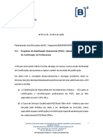 OC 167-2020 PRE  PQO_Novo Manual de Certificacao_CEA e backoffice _P_