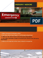 Ethics of Emergency Medicine Uohs