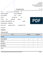 Ficha de Estabelecimento Identificação