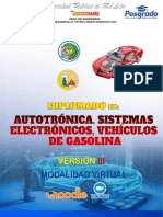 PDF Dip Autotrónica. Sistemas Electrónicos, Vehículos de Gasolina