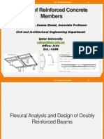 0lecture 6 - Flexural Analysis and Design of Doubly Reinforced Sections