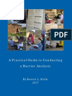 A Practical Guide To Conducting Barrier Analysis
