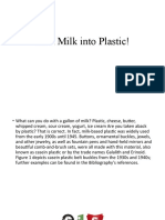Turn Milk Into Plastic!