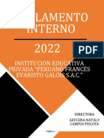 Reglamento Interno 2022