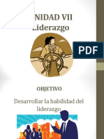 Unidad Vii - Liderazgo