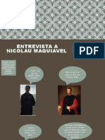 Entrevista A Nicolau Maquiavel