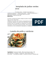 Ensalada Templada de Judías Verdes y Carabineros