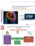 Psicofisiología - Sesión 14 - Diagnóstico Neurpsicológico en Adultos y Niños (As)