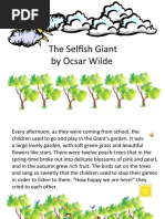 The Selfish Giant by Oscar Wilde