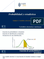 7 - Variables Aleatorias Continuas