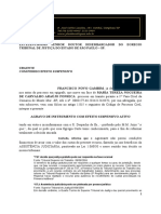 Recurso contra decisão que reconheceu impenhorabilidade de mansão de luxo sob alegação de bem de família