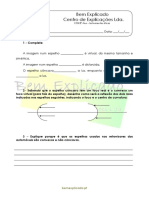 B 2.2 - Espelhos - Ficha de Trabalho