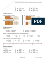 Exercice Fraction 1 Corrige