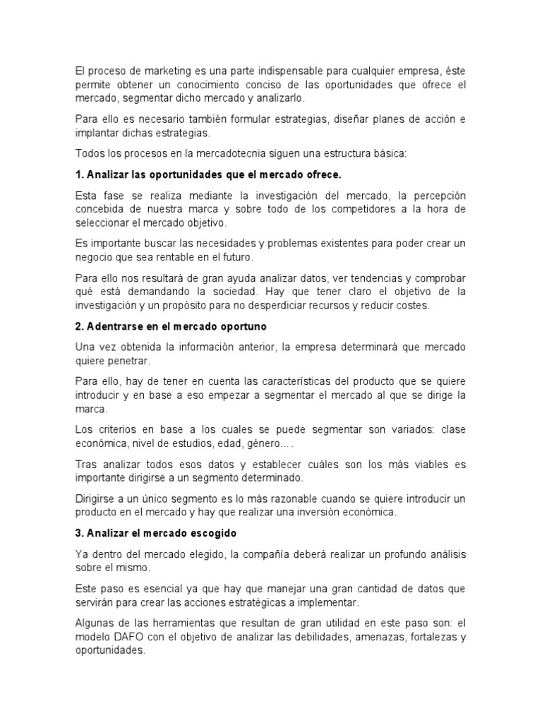 Estrategias de Marketing Efectivo | PDF | Marketing | Mercado (economía)