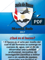 MSB - Taller Buceo 2017