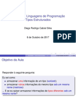 ECT2303 - Tipos estruturados e números complexos