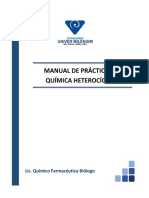 Manual de Prácticas de Química Heterocíclica