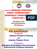 Presentation Perkhemahan Kadet Koreksional Keb 2011 