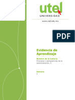 Principios y Perspectivas de La Administración - C - S1 - P