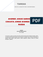 Tareas: Andree Josue Sarmiento Chicata Jorge Andres Osorio Rueda