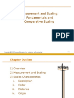 Measurement and Scaling: Fundamentals and Comparative Scaling