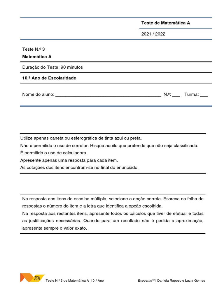 Exercícios de Matemática - ENEM - A escolaridade dos  - Stoodi