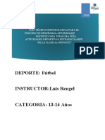 SD Programa de Enseñanza Escrito