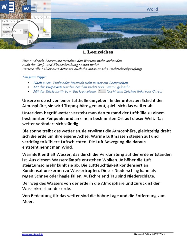 1a Leerzeichen | PDF