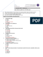 Biologija - Farmacija Jul 2020