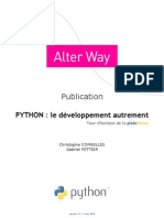 Python: Le Développement Autrement - Tour D'horizon de La Plateforme