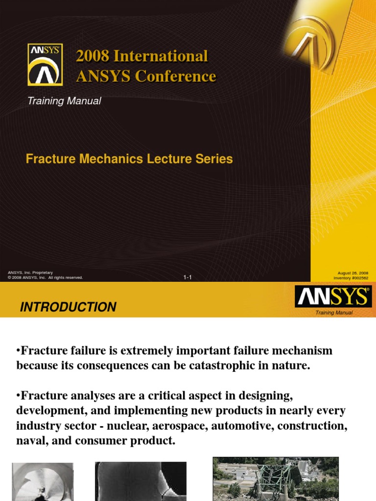 Topics In Fracture Mechanics Using Ansys Mechanical – MVFG