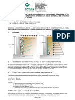 Ejemplo Resuelto - Calculo Comparativo Dren Granualar Vs Geosintéticos