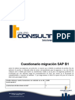 Cuestionario Migración SAP v1